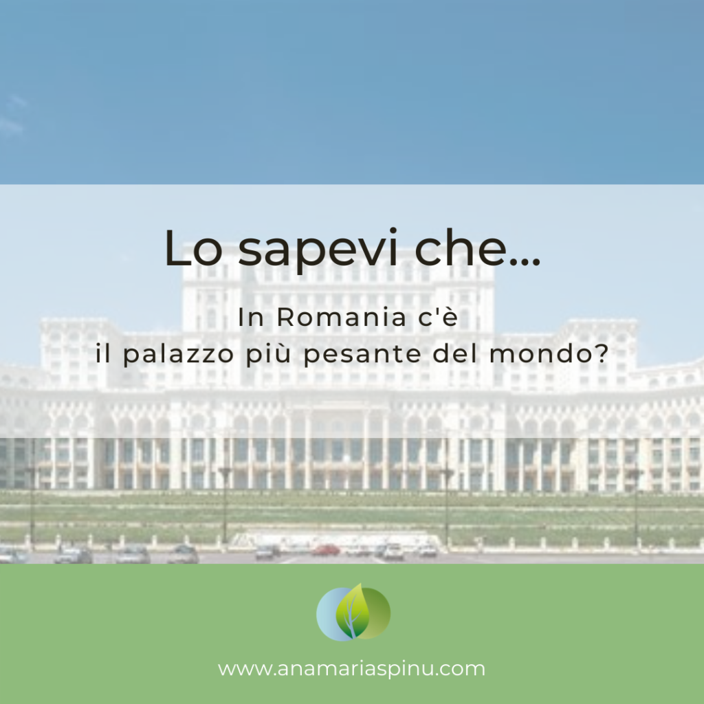 curiosità sulla romania palazzo del parlamento